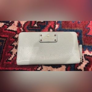 Teal Kate Spade Clutch